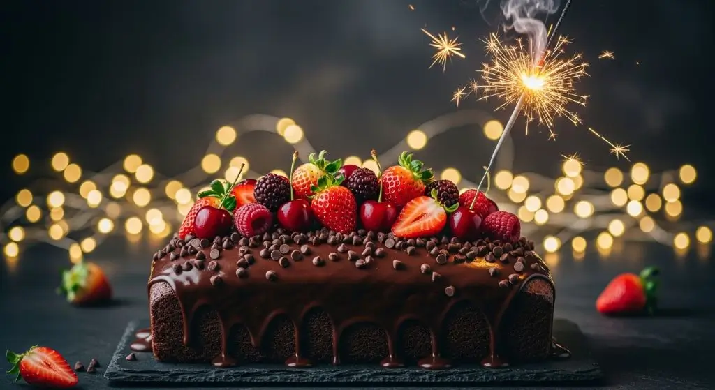 Decadent chocolate cake recipe featuring creamy frosting and dark cocoa layers.