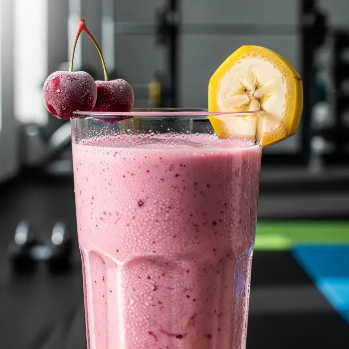 Health Benefits of Ricotta Cheese: cherry-ricotta shake offers 20 g protein and natural melatonin for post-workout recovery.