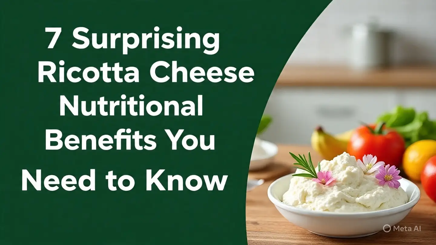 Ricotta Cheese Nutritional Benefits