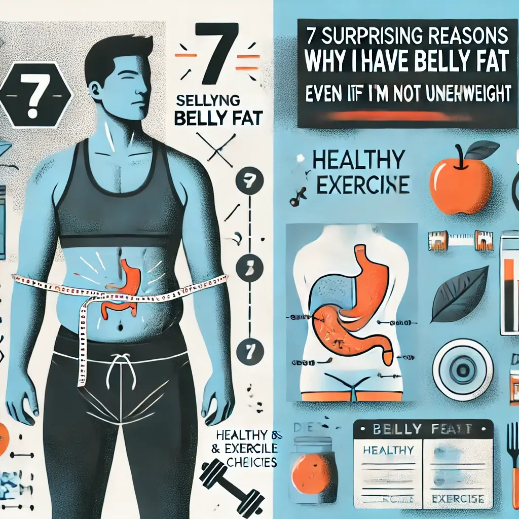 belly fat without being overweight