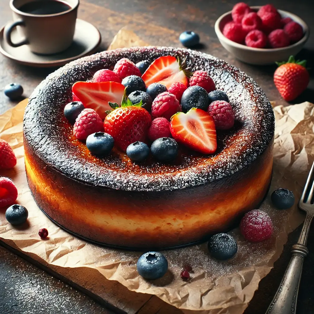 basque burnt cheesecake