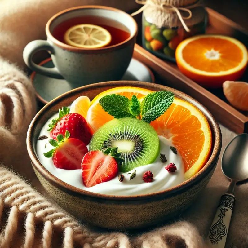 Greek yogurt for immune system boost