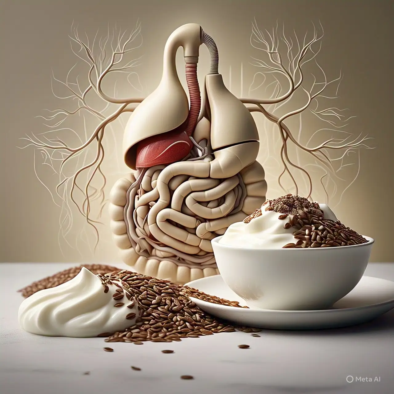 Greek yogurt and flaxseed pair benefits