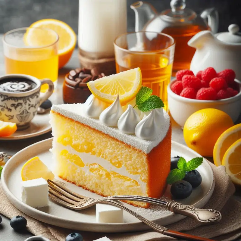 diabetic lemon ricotta cake with erythritol