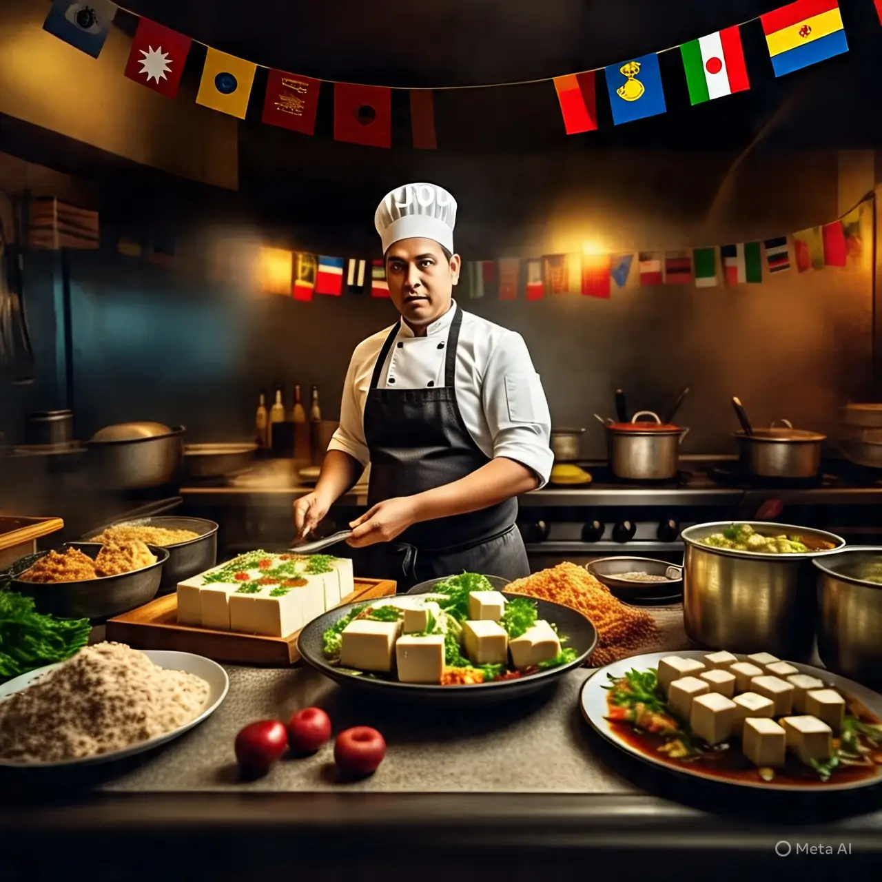 Tofu in global cuisine