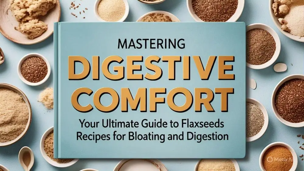 flaxseed recipes for bloating and digestion