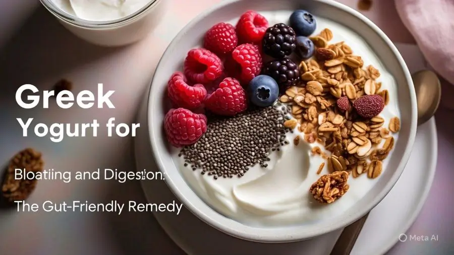 greek yogurt for bloating and digestion
