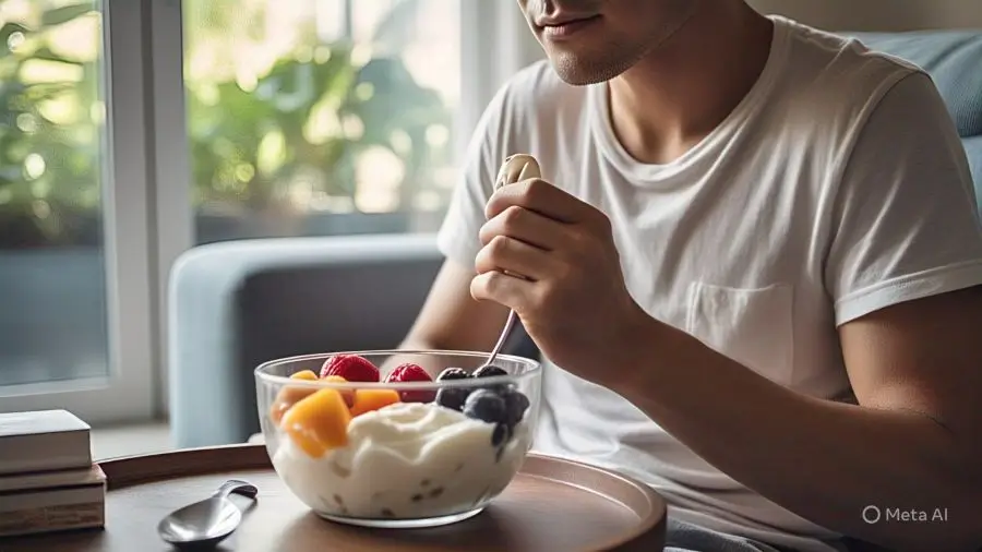 greek yogurt for bloating and digestion