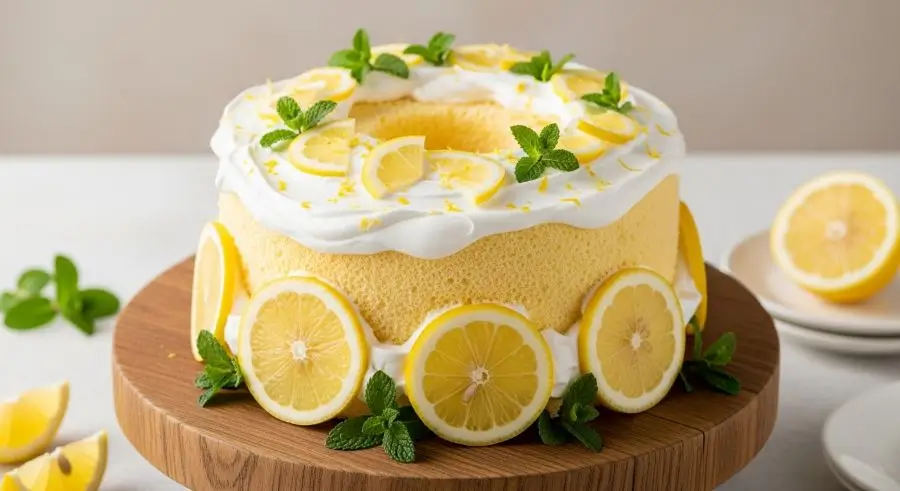 best lemon chiffon cake