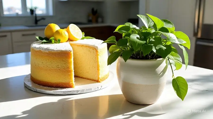 best lemon chiffon cake