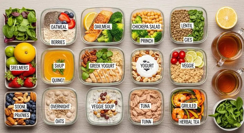 7 days diet plan to lose weight with daily healthy breakfast, lunch, and dinner options