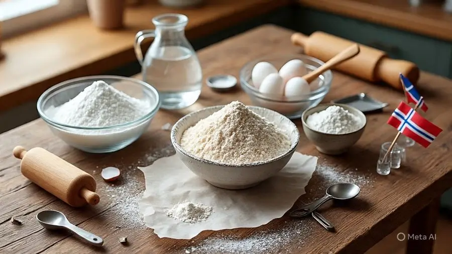 Norwegian Kransekake cake