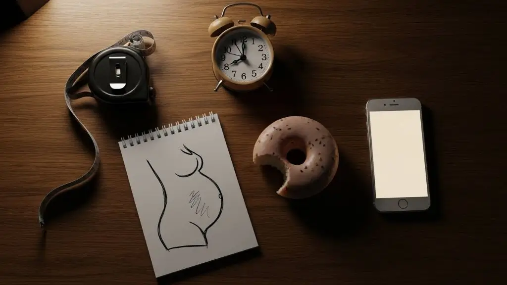 what does stress belly look like when cortisol stays high and late-night habits trigger abdominal fat storage